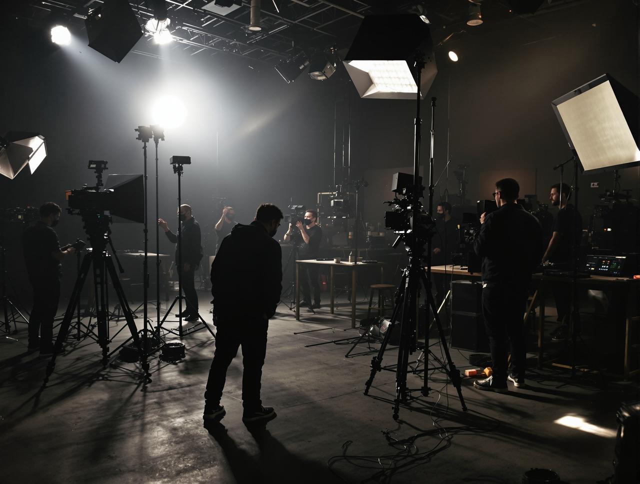 神秘电影制作现场